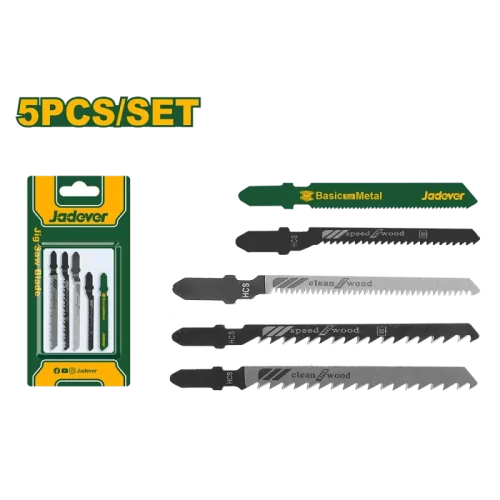 Hojas de Sierra Kit de 5 para Caladora Jadever