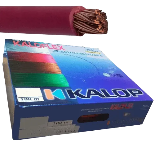 Cable Unipolar 1x1.50 Mm Rojo X 100 M Kalop
