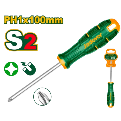 Destornillador Ph1 5x100 Philips Puerta Mag Jadever
