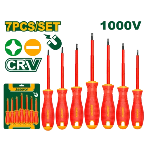 Destornillador Aislados Kit 7 Piezas Jadever