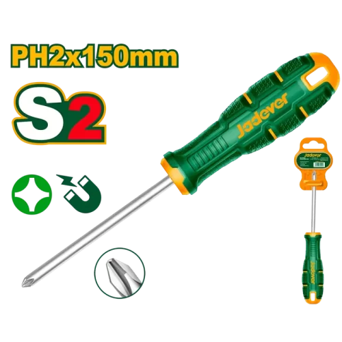 Destornillador Ph2 6x150philips Puerta Mag Jadever