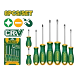 Destornillador Kit 10 Piezas con Rmov de Tachuelas Jadever