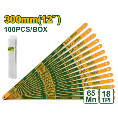 Hojas de Sierra 12" 300mm 18tpi Acer 65mn Jadever