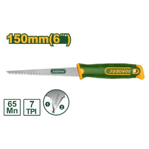 Sierra de Mano 6"x 150mm Tipo Durlock Jadever