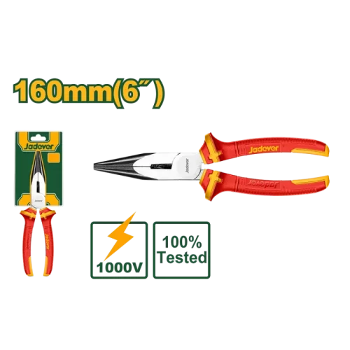 Pinza Punta 6" Aislada Jadever