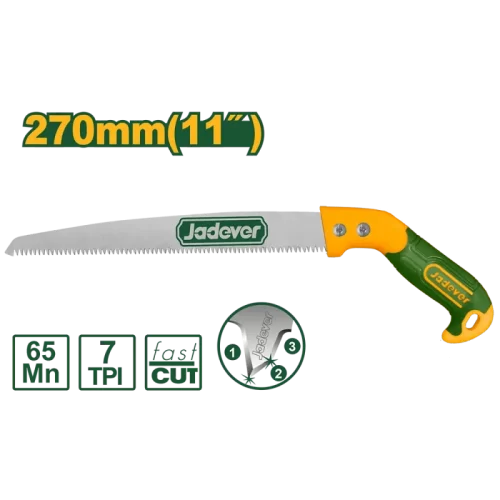 Sierra Podadora 11" 270mm Curva Jadever