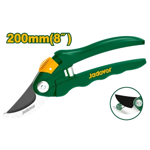 Tijera Podadora 8" 200mm Curva Jadever
