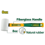 Martillo 450g Goma Jadever