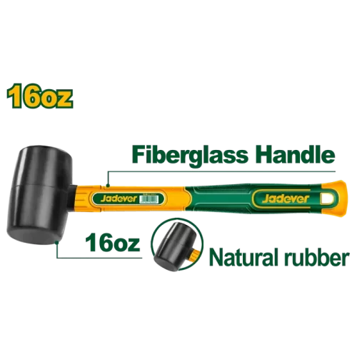Martillo 450g Goma Jadever