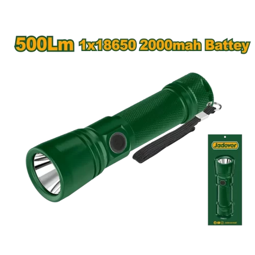 Linterna Recargable USB 130m 4h Autonomía Jadever