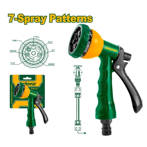 Pistola Riego 7 Patrones Jadever