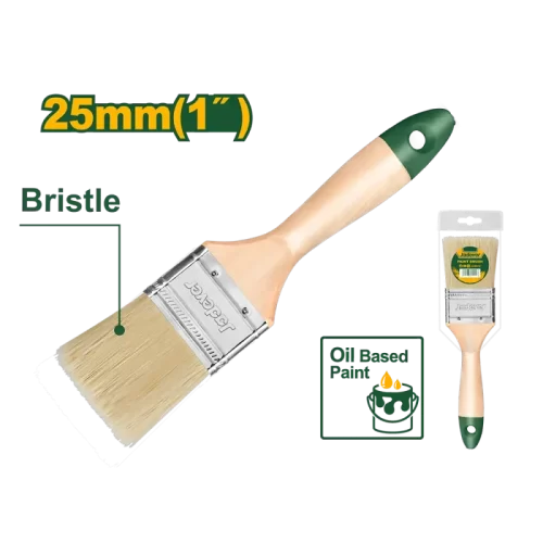 Pincel 25mm Mango Madera Jadever