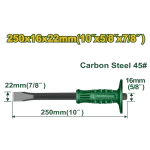 Cincel Frío 4x16x250 Acero C45 Punta Jadever