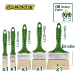 Pincel 38mm Mango Madera Jadever