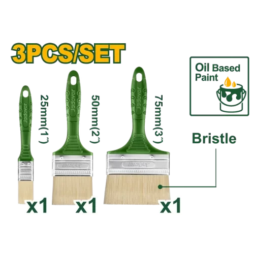 Pincel Kitx 3 Unidades 1" 2" 3" Jadever