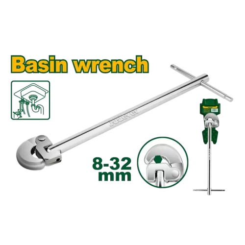 Llave Lavabo 12" 8 A 32mm Jadever