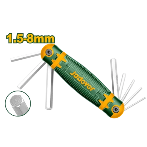 Llave Allen Manopla 8 En 1 Jadever