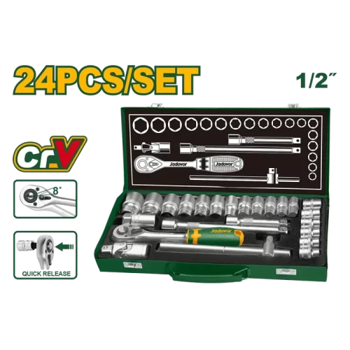 Tubo y Llave Criket Kit 24 Piezas 1/2" Jadever