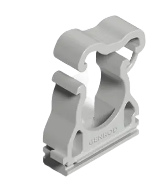 Grampa para Caño 20mm con Seguro Genrod