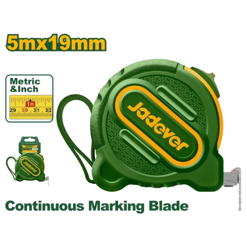 Cinta Métrica 5m X19mm 1 Botón Jadever