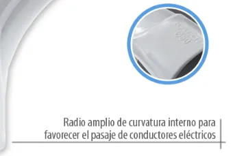 Curva PVC 20mm Kalop Curva PVC 20mm Kalop - Imagen 2