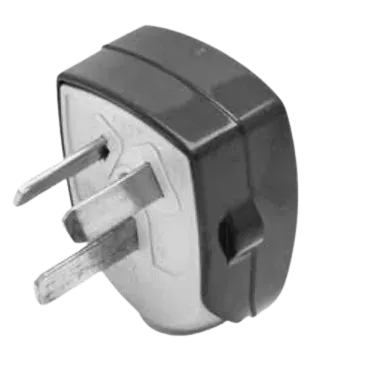 Ficha Macho Polarizada Salida Lateral Exult