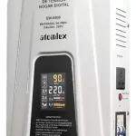 Estabilizador 500va 6 Tomas con Proteccion Internet Atomlux