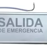 Señalizador Doble Faz de Salida/rgencia A LED Atomlux