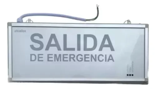 Señalizador Ultra Slim de Salida/rg A LED Atomlux