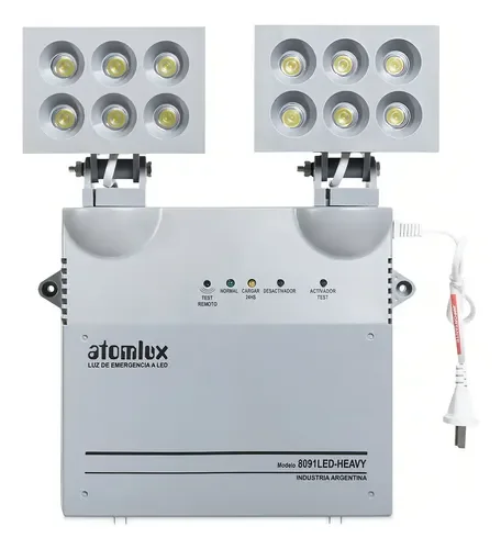 Luz de Rgencia 2x90w LED con U Atomlux