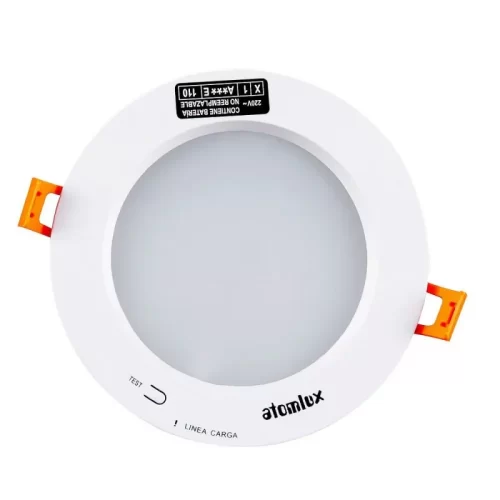 Luz de Rgencia 18W Embutido + Panel LED Atomlux