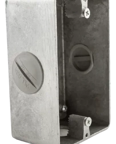 Caja para Bastidor Aluminio 1/2" sin Tapa GC