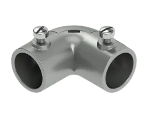 Codo Registro Aluminio 3/4" GC