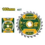 Disco Sierra Circu Tct:185mm 24d Anillo Red 16mm Jadever