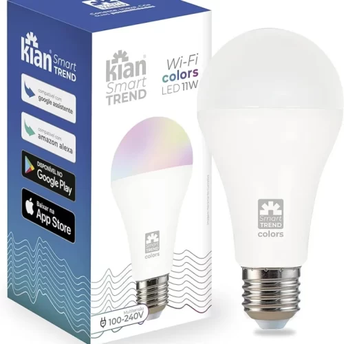 Lámpara LED 11W WIFI Smart+blutooth Rgb+blancos Kian