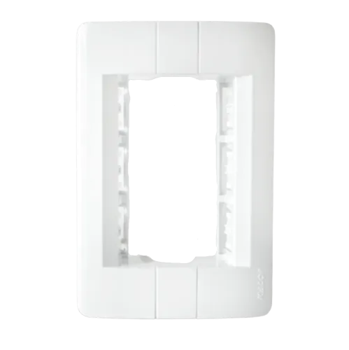 Tapa Bastidor 3 Módulos Donna Blanco Kalop