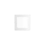 Plafón LED 6W Negro Cuadrado Cálido Macroled