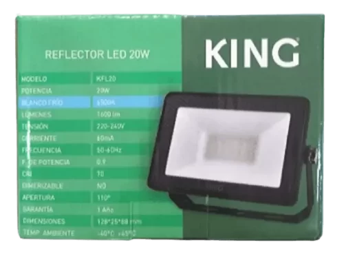 Proyector LED 20W IP 66 King Proyector LED 20W IP 66 King - Imagen 3