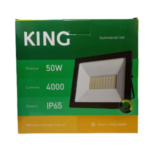 Proyector LED 50W IP 66 Cálido King