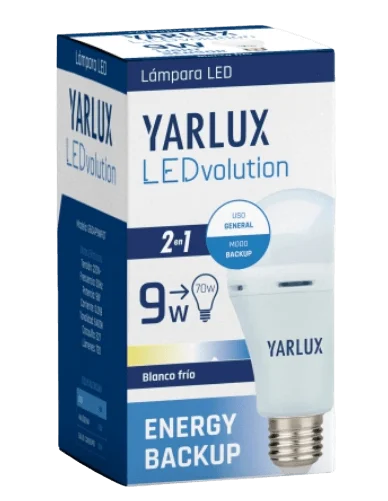 Lámpara LED 9W 12V E27 Yarlux