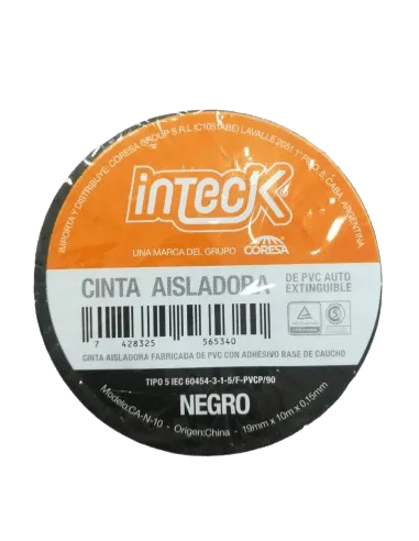 Cinta Aisladora PVC 10 M Inteck Macroled