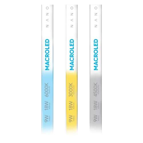 Tubo LED 9W 60 Cm PVC 220V Macroled Tubo LED 9W 60 Cm PVC 220V Macroled - Imagen 2