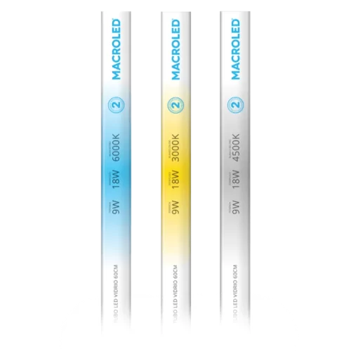 Tubo LED 9W 60 Cm PVC 220V Macroled Tubo LED 9W 60 Cm PVC 220V Macroled - Imagen 6
