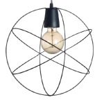 Colgante Jaula Botella 1 L D 20cm H 30cm Cobre San Justo