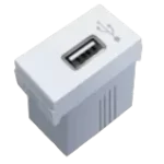 Módulo Toma RJ 45 Blanco TAAD