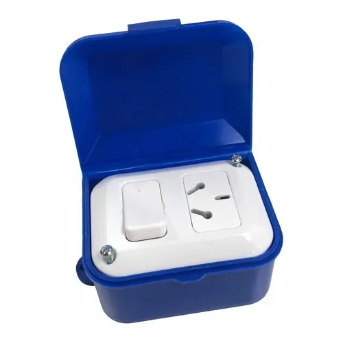 Caja Capsulada Ext 1 Punto y 1 Toma TAAD