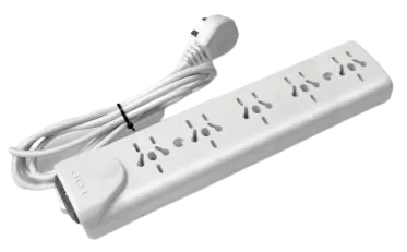 Zapatilla 5 Tomas Mult 1.5 M Cable con Llave TAAD